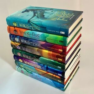 Wings of Fire Hardcover First Printing Books 2-9 Tui T. Sutherland Book Set
